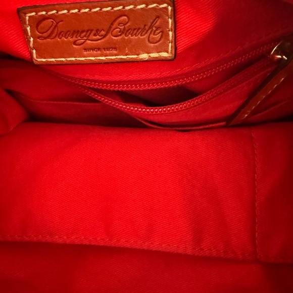 Dooney & Bourke Black Leather Bag with Gold Accents - Picture 11 of 16